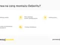 Czynniki wpływające na montaż geberitu cena: rodzaj stelaża, stan instalacji, rodzaj ściany, liczba zestawów i funkcje dodatkowe.