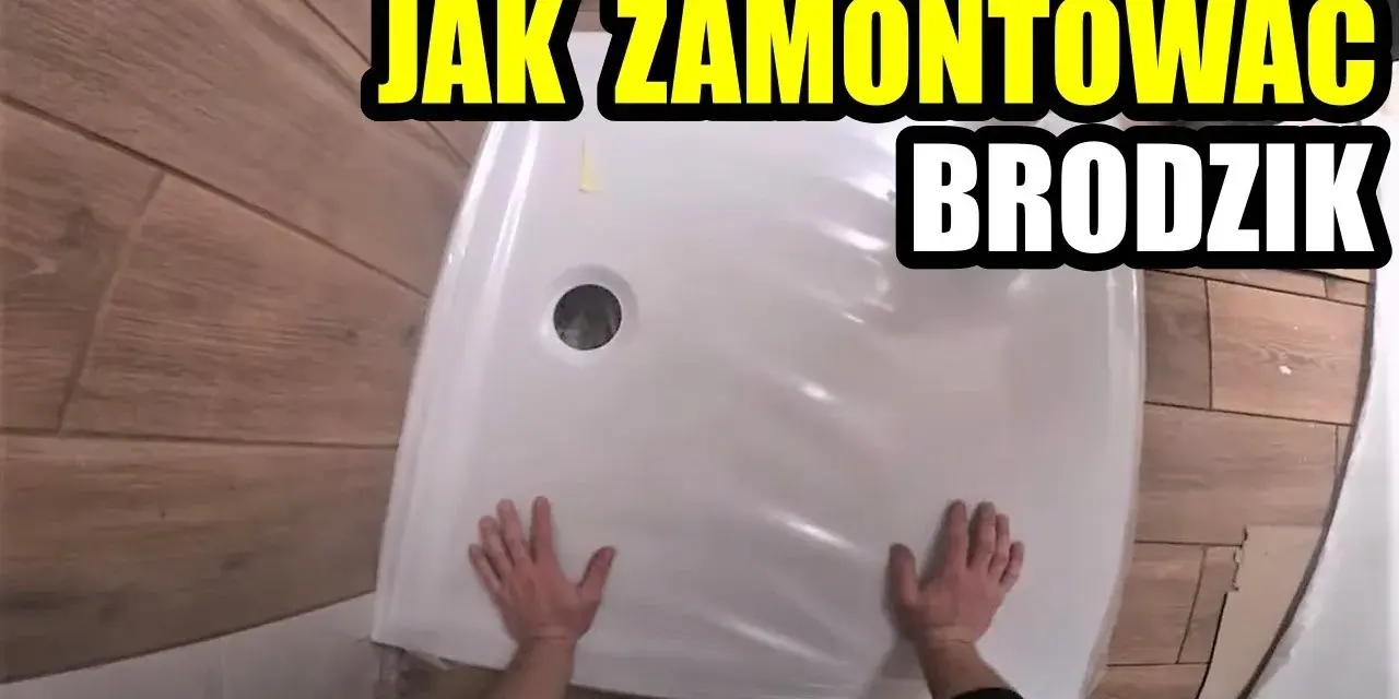 Jak zamontować brodzik niski - uniknij najczęstszych błędów w instalacji