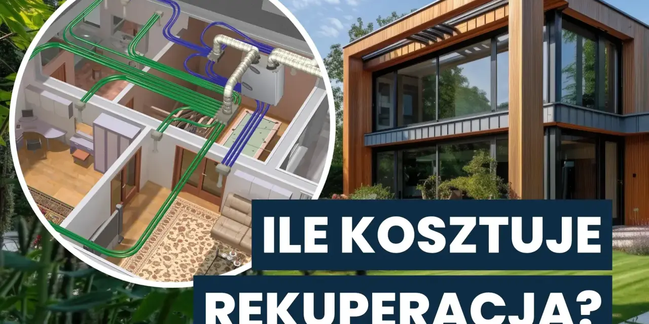 Nowoczesny dom i schemat rekuperacji. Dowiedz się, jaki jest rekuperacja koszt inwestycji w komfort i zdrowie.