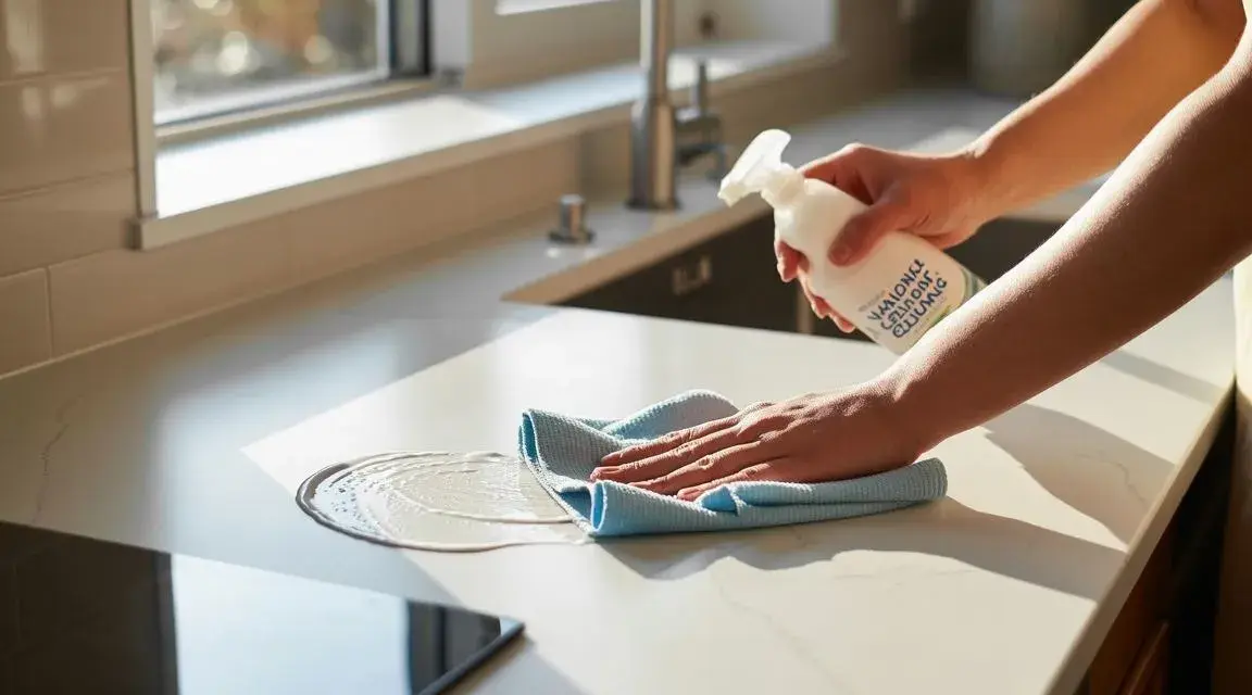 Skuteczne sposoby na czyszczenie blatu kuchennego laminowanego bez uszkodzeń