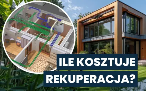 Nowoczesny dom i schemat rekuperacji. Dowiedz się, jaki jest rekuperacja koszt inwestycji w komfort i zdrowie.