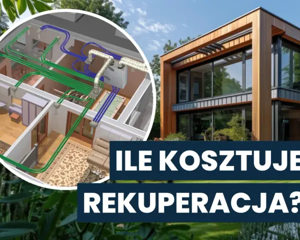Nowoczesny dom i schemat rekuperacji. Dowiedz się, jaki jest rekuperacja koszt inwestycji w komfort i zdrowie.