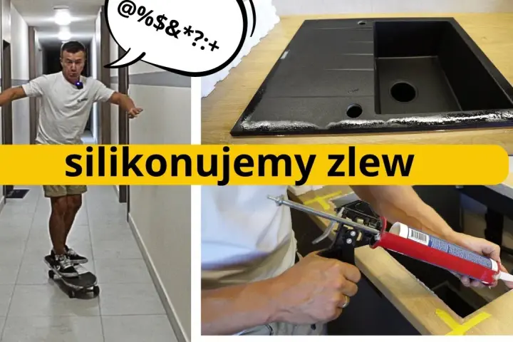 Jaki silikon do blatu kuchennego, aby uniknąć problemów z wilgocią?