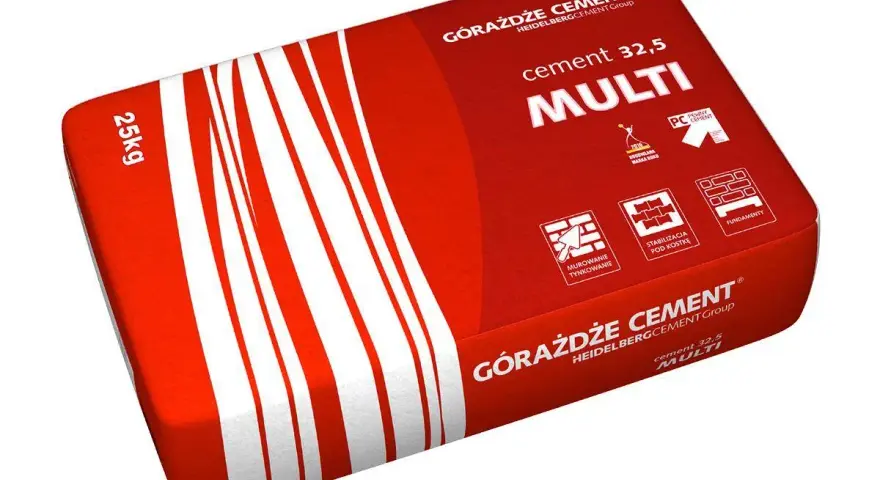 Worek cementu budowlanego Górażdże MULTI 25kg. Zastanawiasz się, ile kosztuje worek cementu? Ten produkt jest idealny do murowania, tynkowania, stabilizacji pod kostkę i fundamentów.