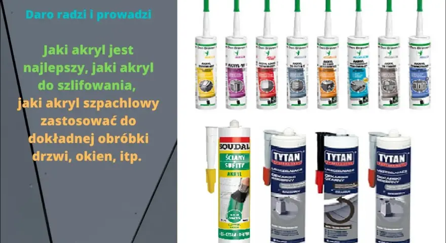 Jaki akryl do listew MDF? Wybierz najlepszy produkt na rynku